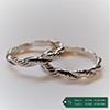 オーダーメイドの結婚指輪・婚約指輪制作例